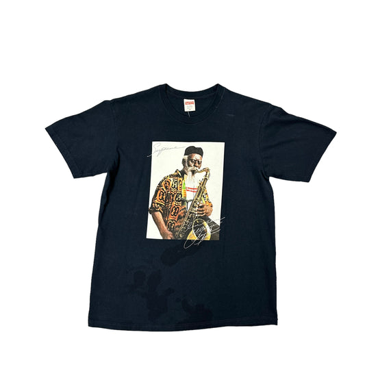 Navy Supreme Pharoah Sanders Photo Tee