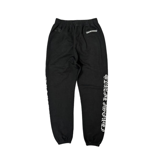 Chrome Hearts F You Black Sweatpants