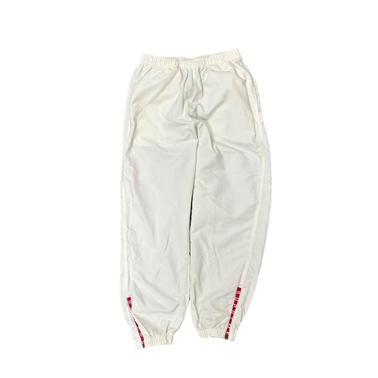 White Supreme Logo Jogging Pants