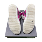 Rick Owens Pink GeoBasket Sneakers