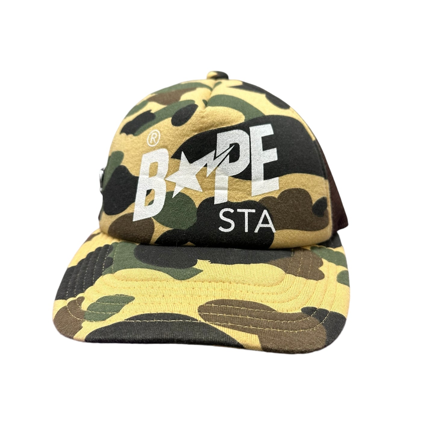 Bape 1st Camo Trucker Hat