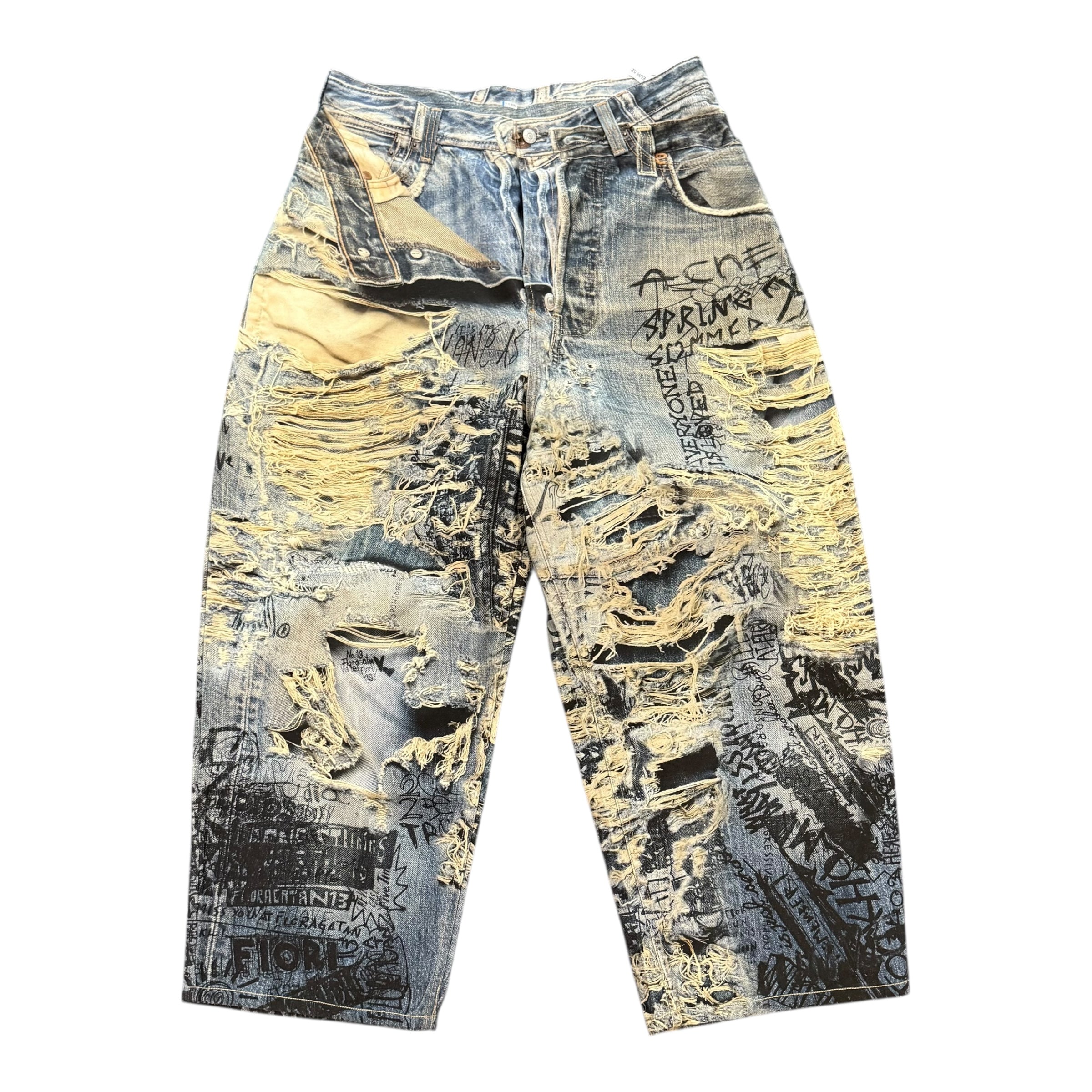 Acne Studios Trompe L’oeil Denim