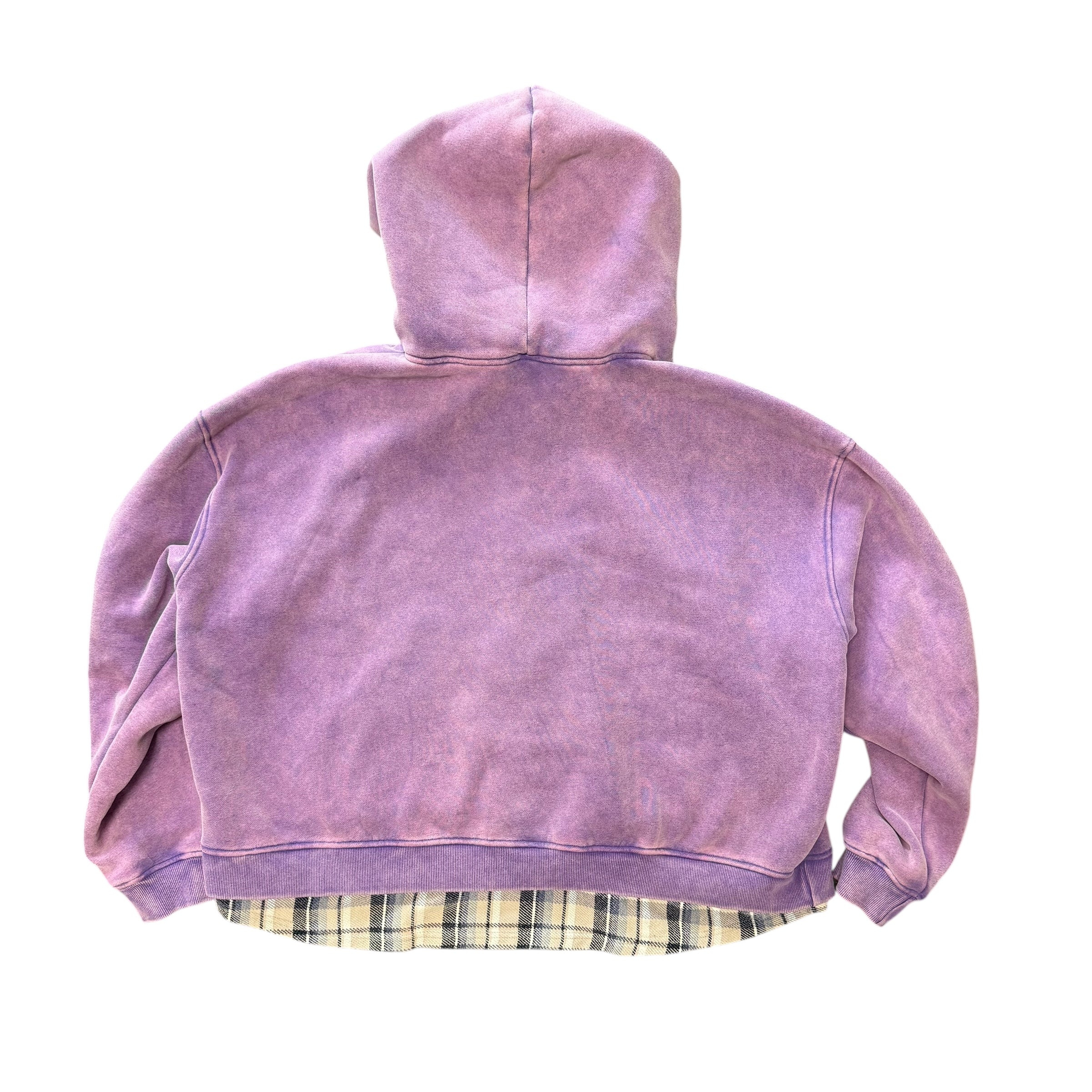 GV Gallery Purple Hoodie/Flannel Hybrid