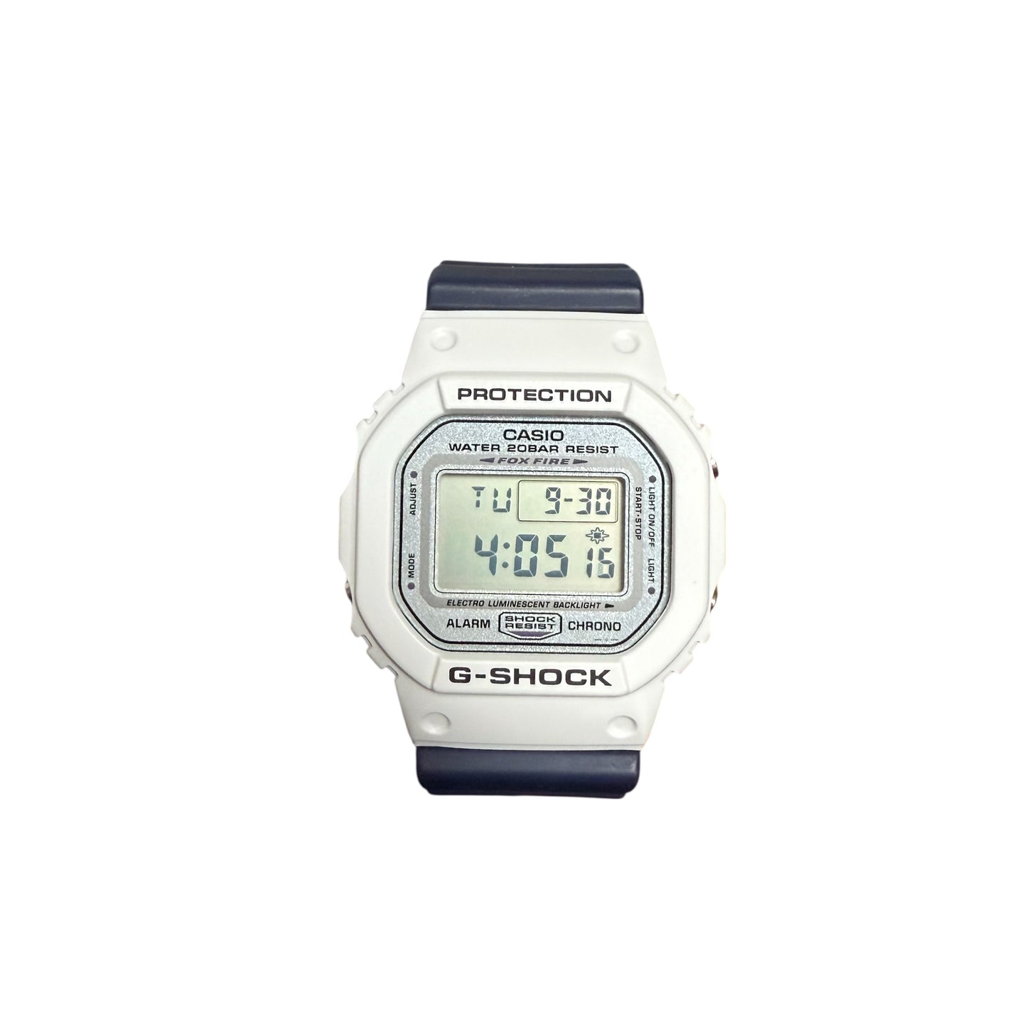 White/Blue  G Shock