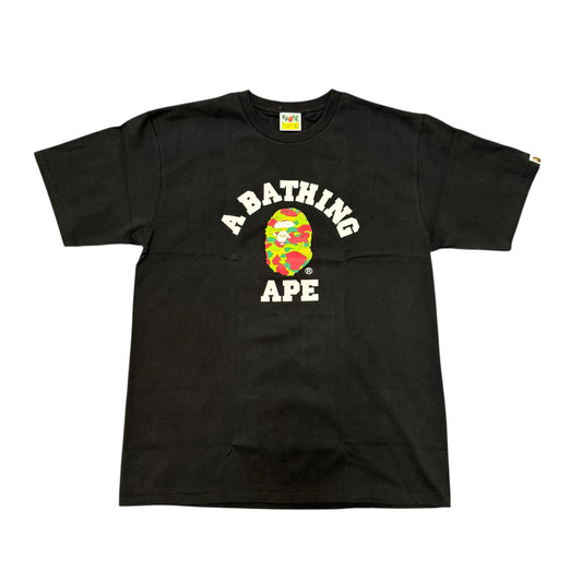 BAPE Sta Camo College Bape Tee Black