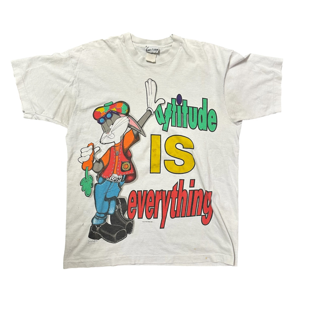 Vintage 1993 Bugs Bunny "Attitude Is Everything" T-Shirt