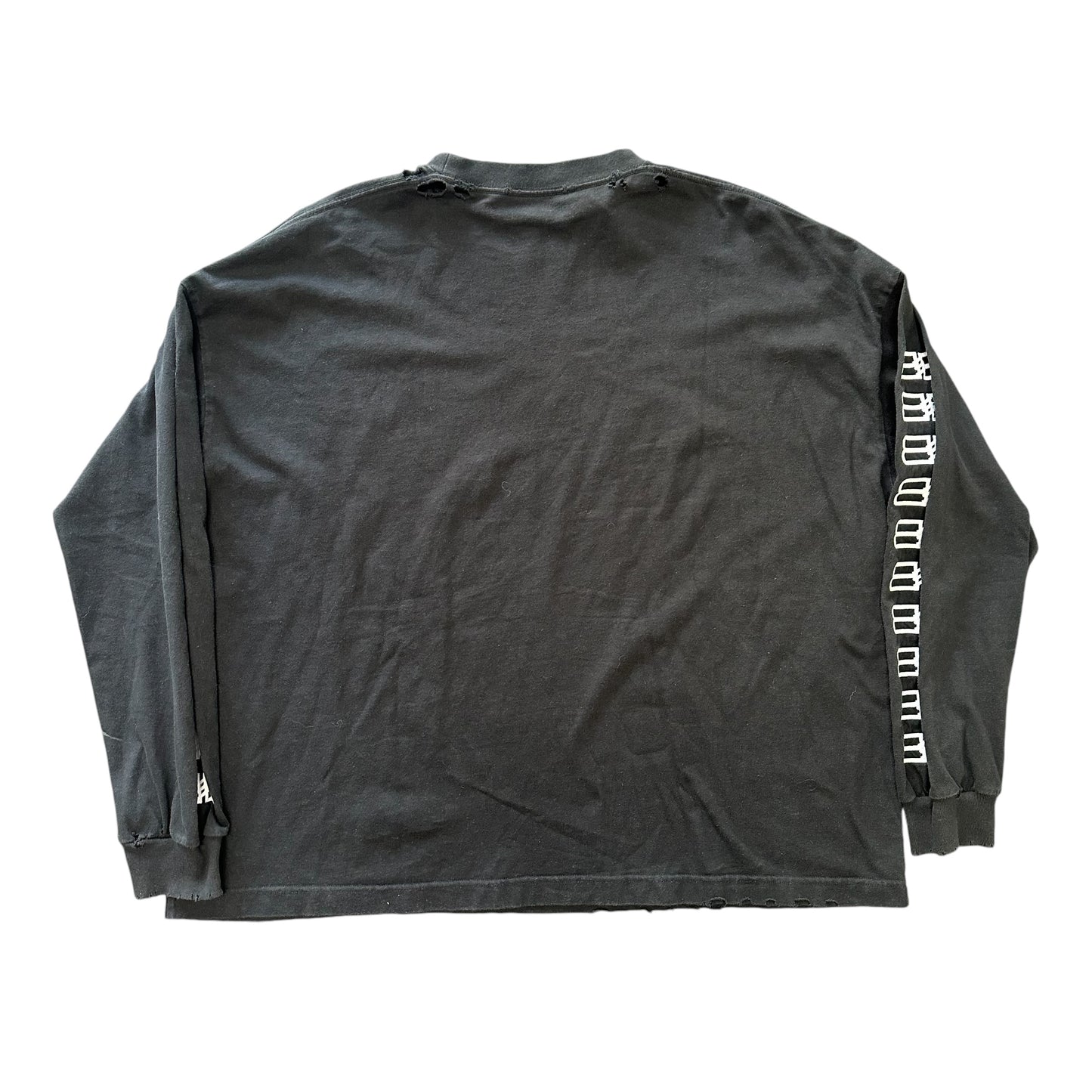 Balenciaga Paris Icon L/S Black Tee