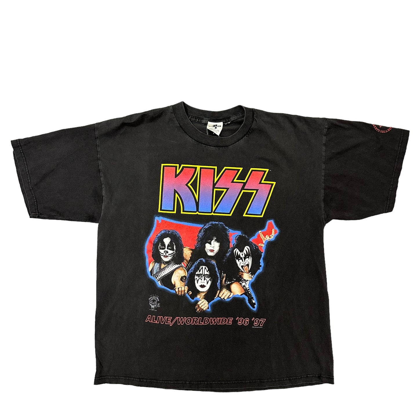 Kiss World Tour '96 '97 Tee