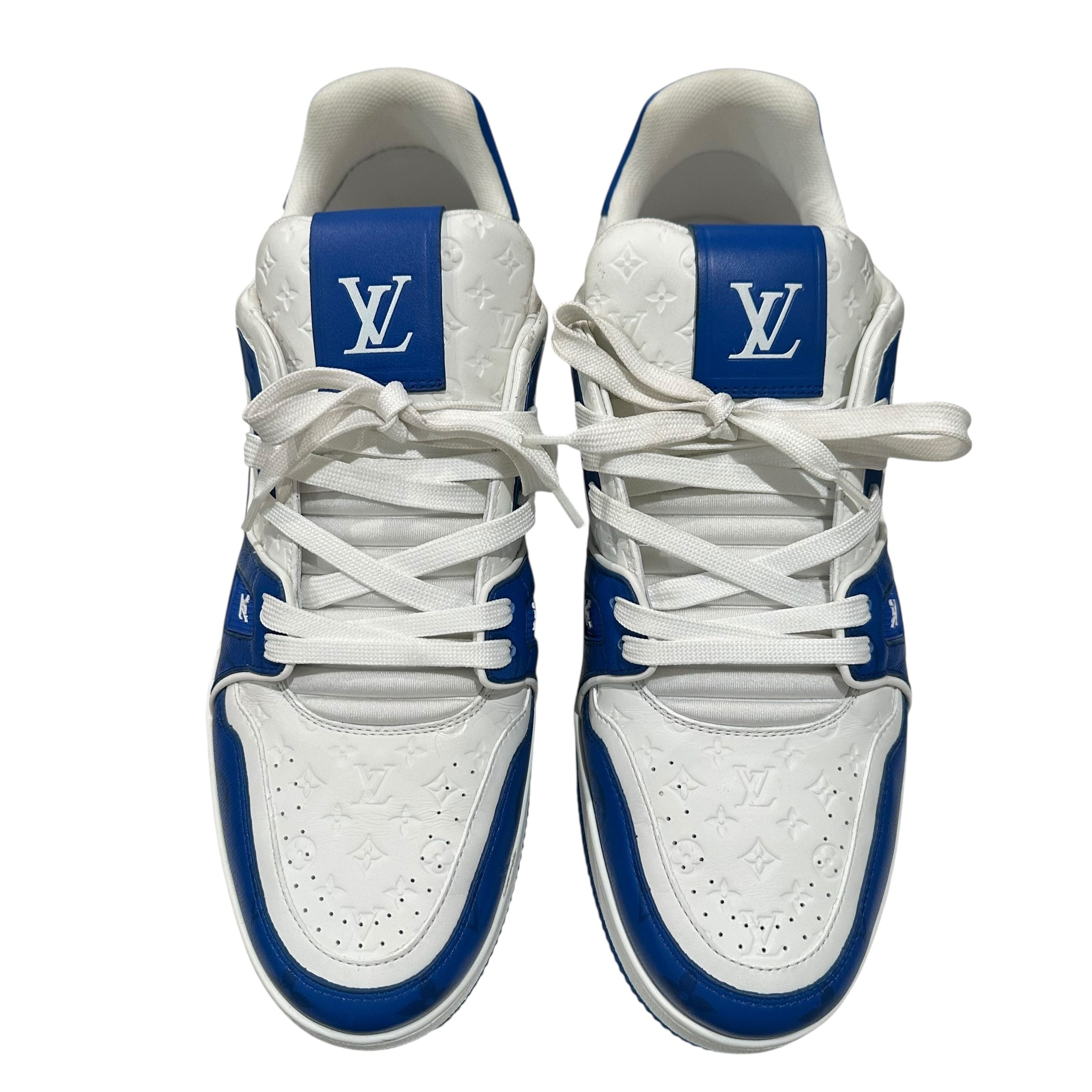 Louis Vuitton Blue/White Trainers