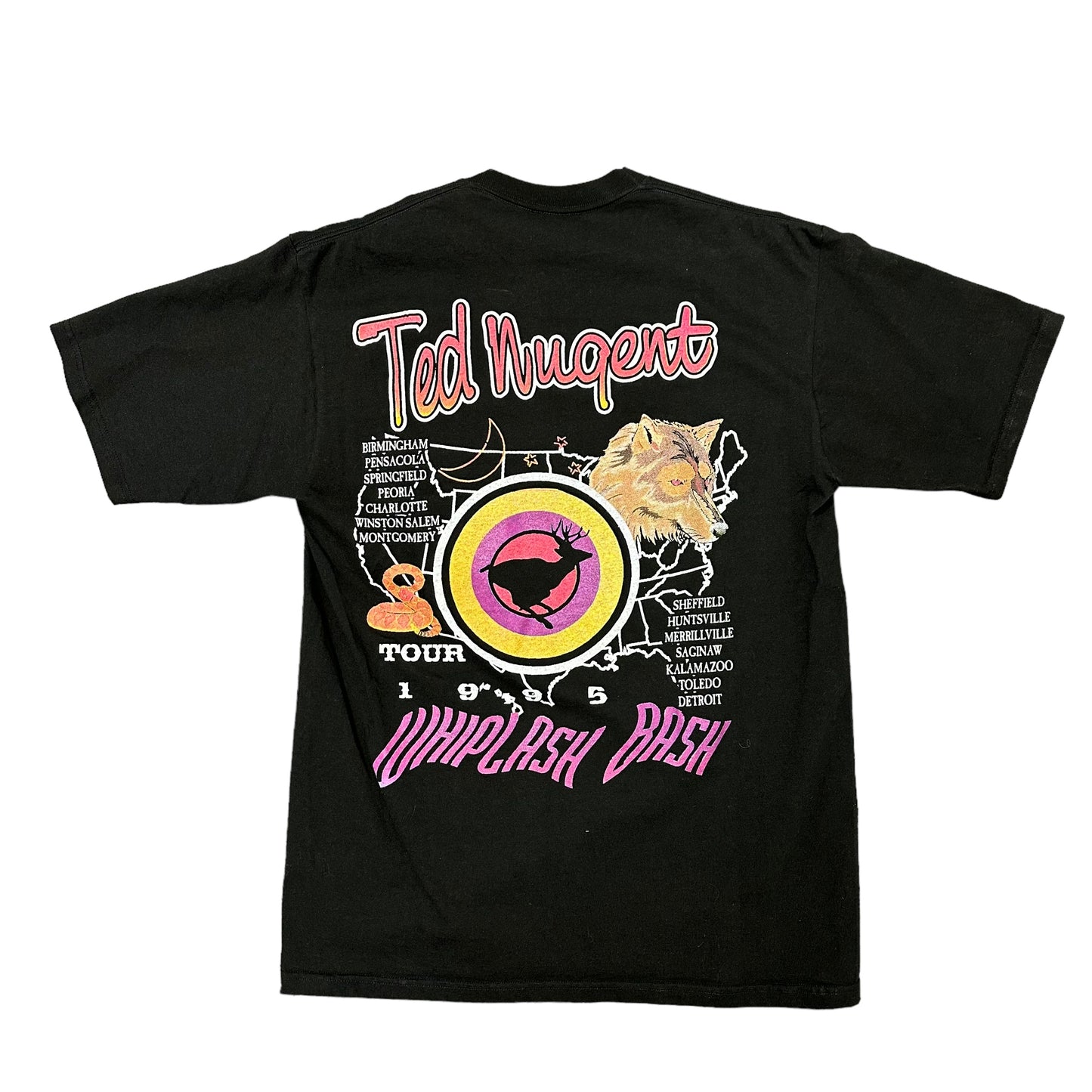 Ted Nugent Whiplash Bash '95 Tee