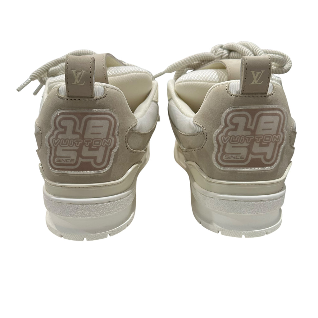 NEW Louis Vuitton Wht/Cream Skate Sneakers