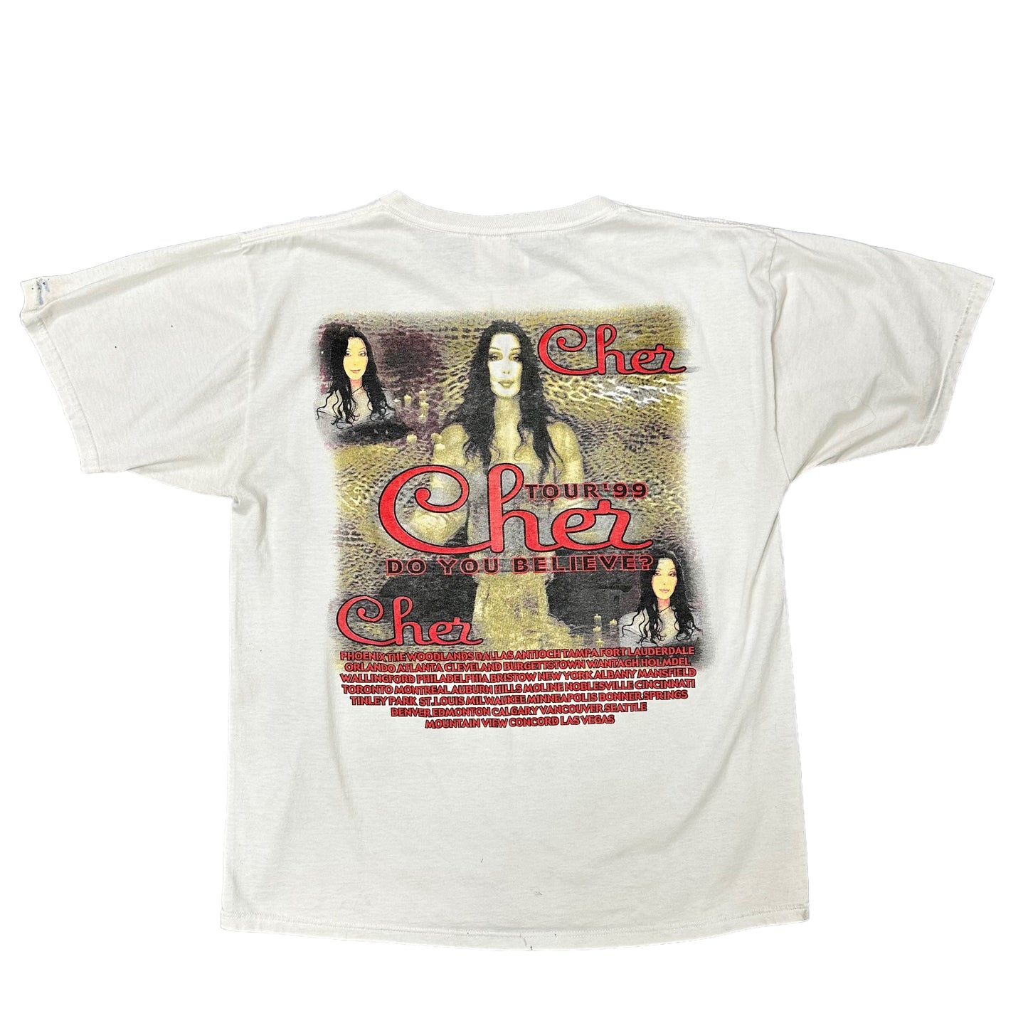 Cher Do You Believe Tour '99 Tee