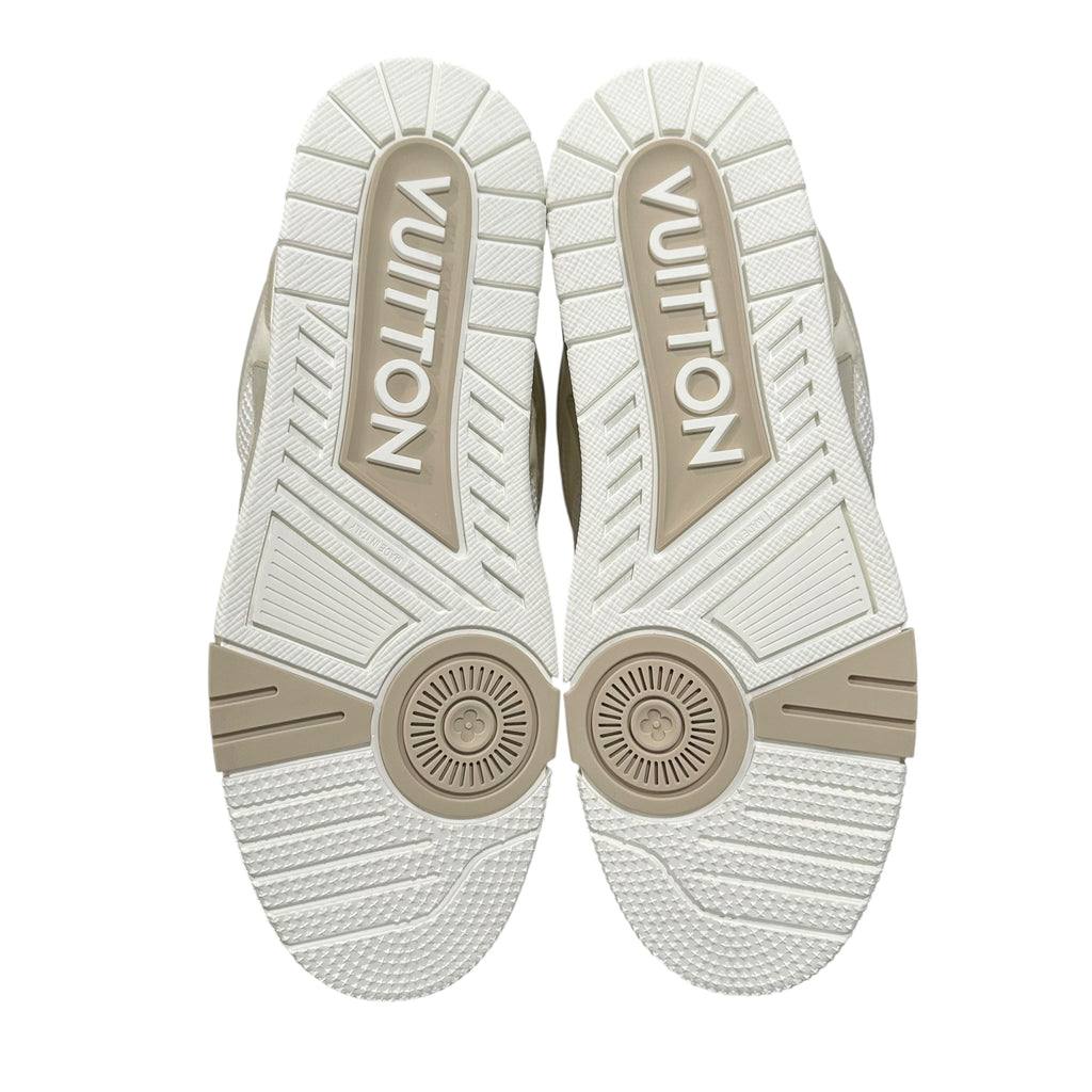 NEW Louis Vuitton Wht/Cream Skate Sneakers
