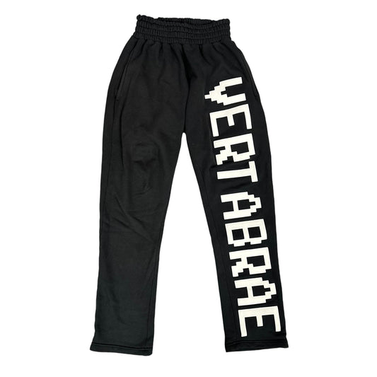 Vertabrae Blk/Wht Sweatpants