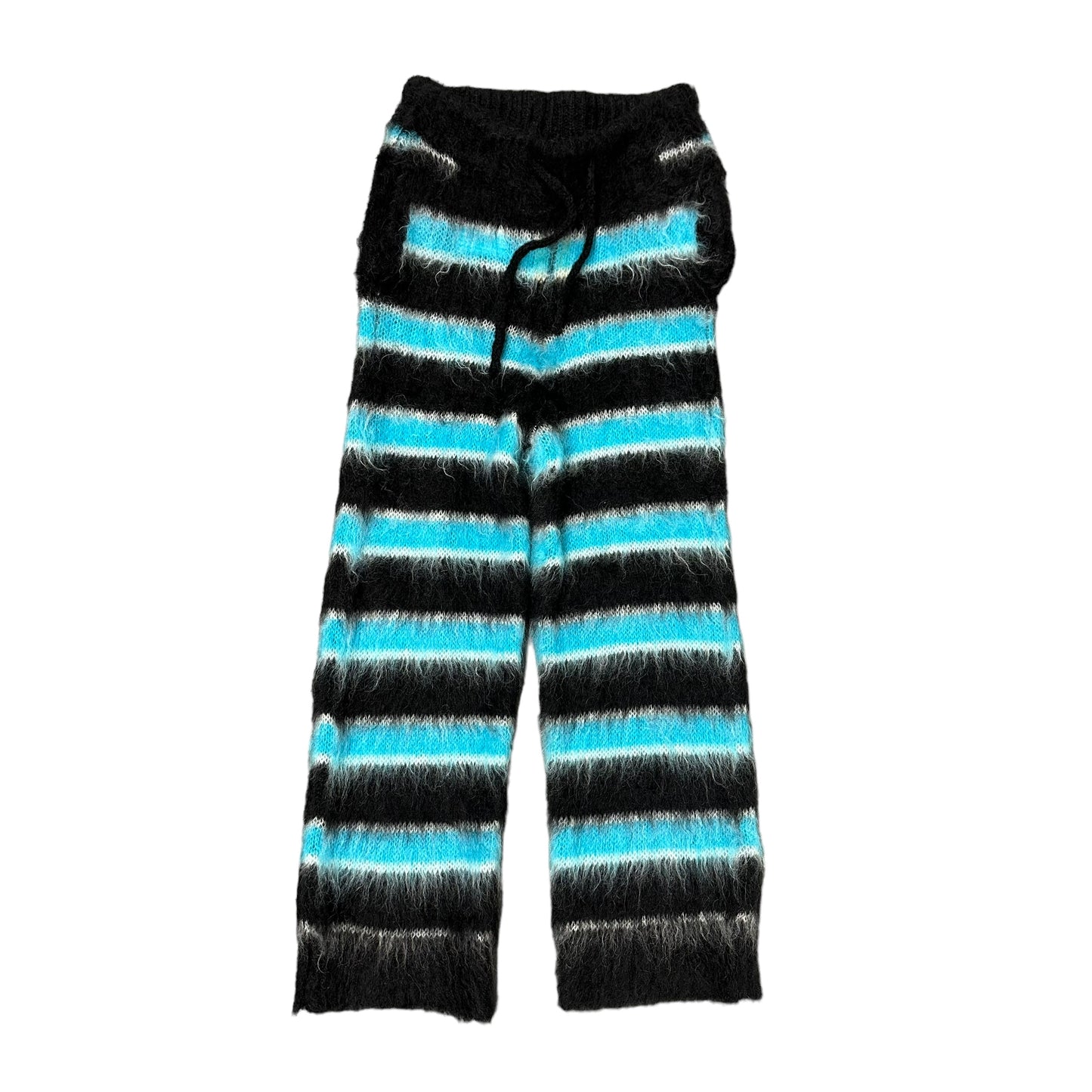 Marni Mohair Pants Blk/Blue