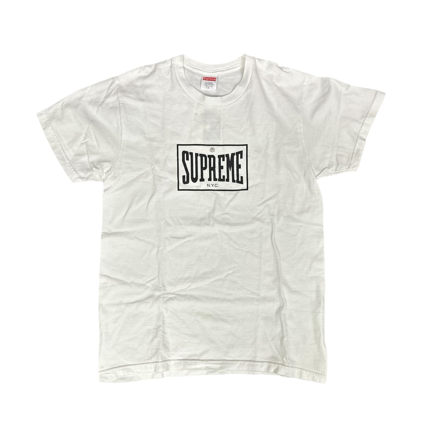 Supreme Warm Up Tee White