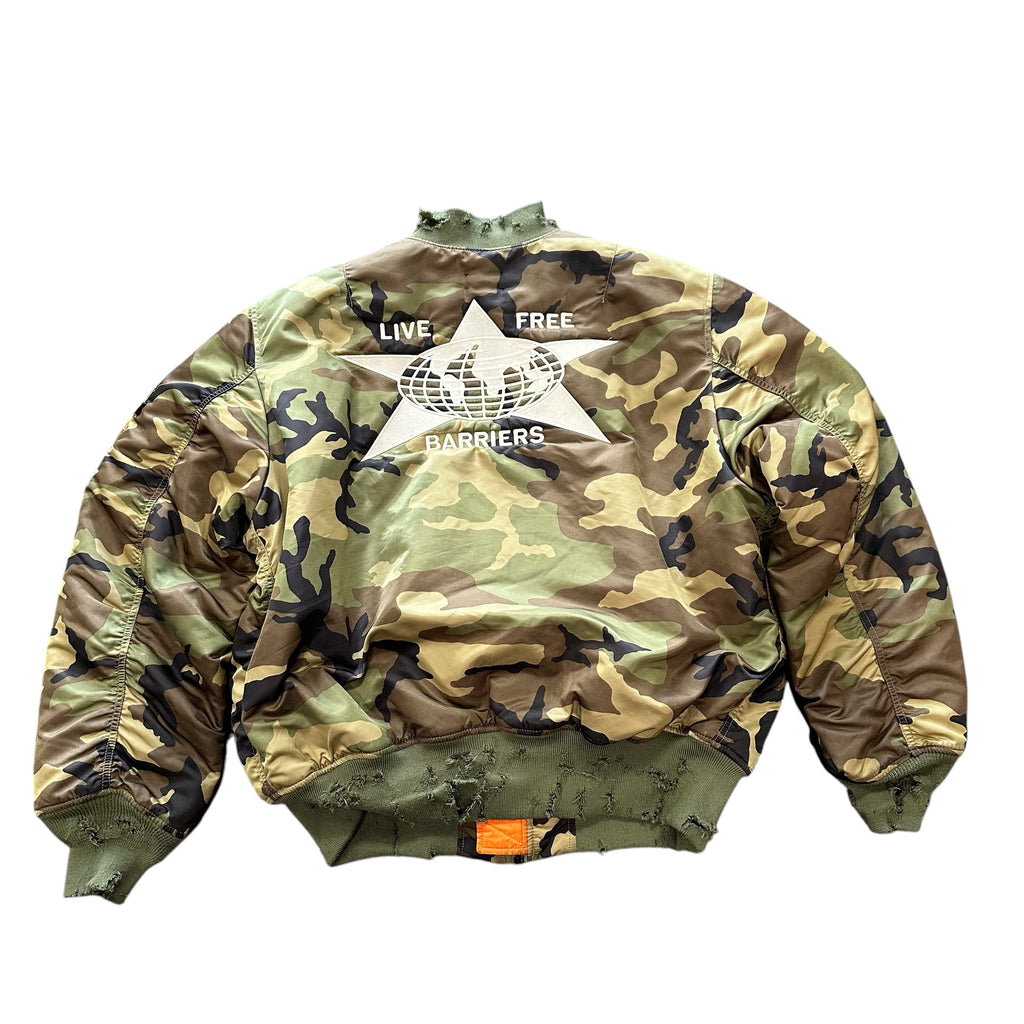 Barriers Worldwide x Complexcon 1of1 Bomber