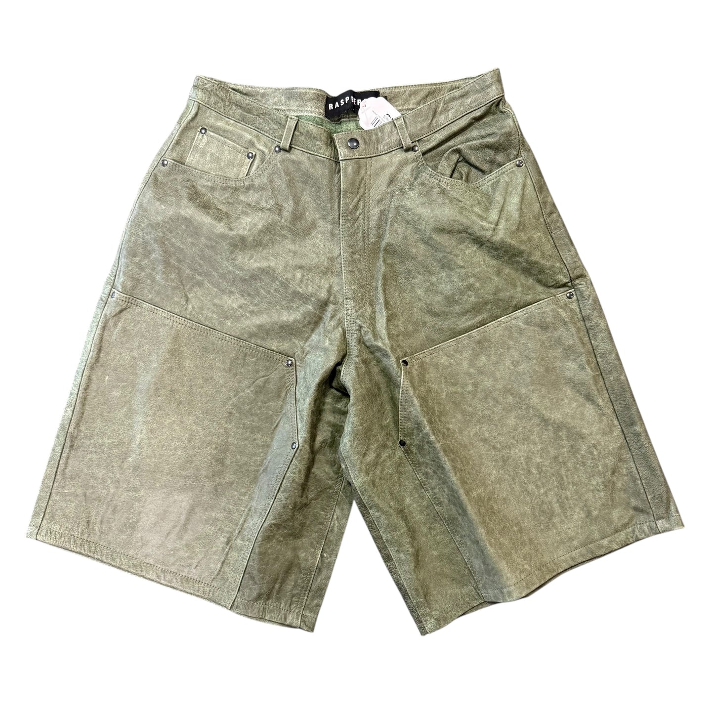 GV Gallery Jade Leather Shorts