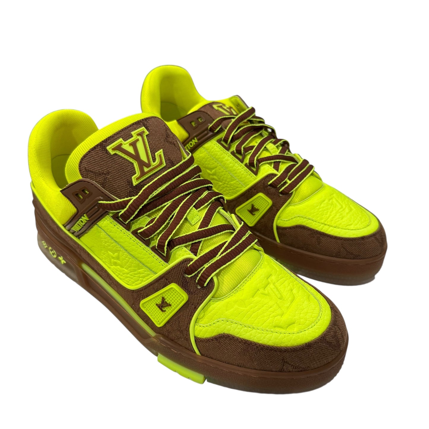 Louis Vuitton Brown/Green Trainer