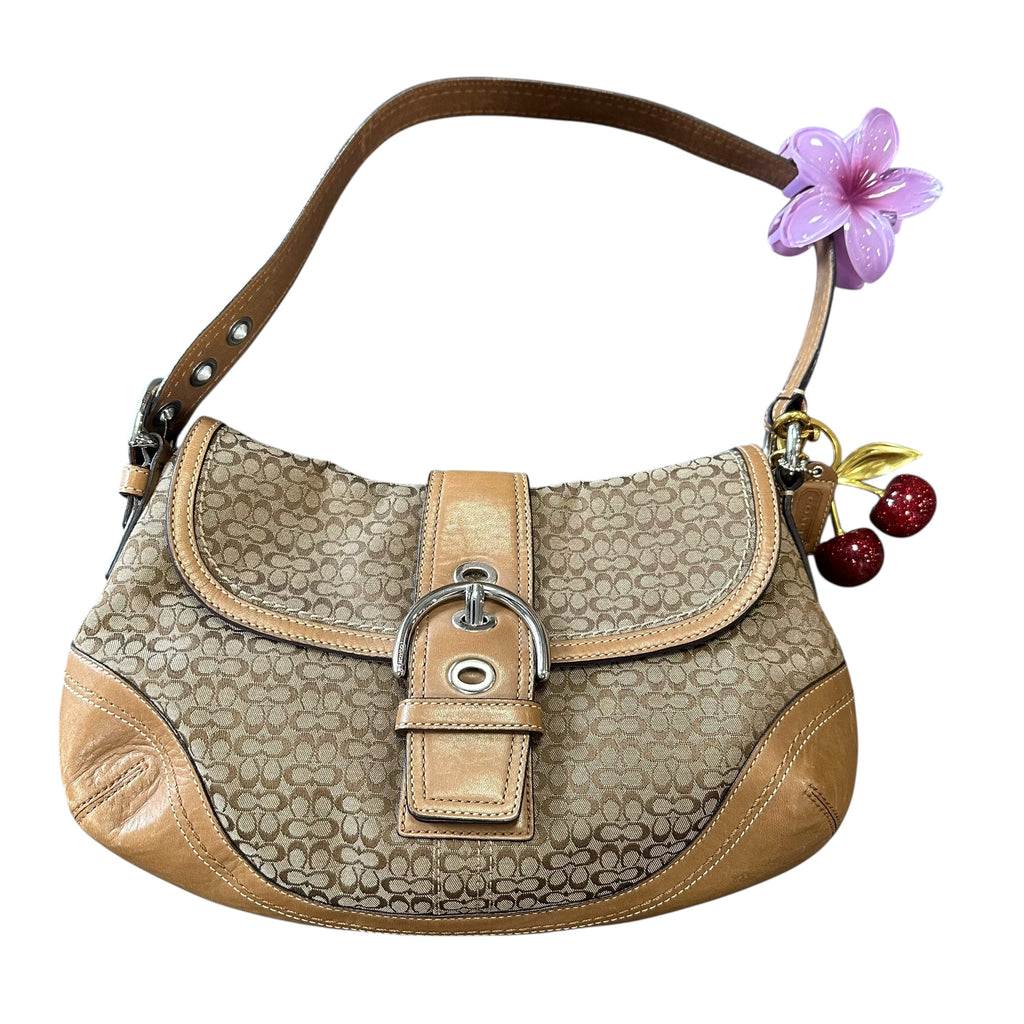 Large Monogram Coach Coach Large Monogram/Tan Bag – Good Times Online Store