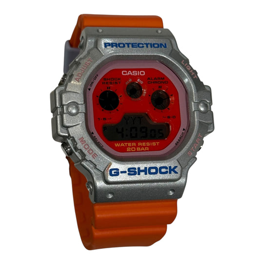 G Shock Orange/Silver