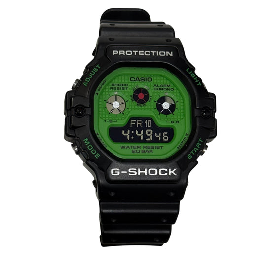 G Shock Black/Green