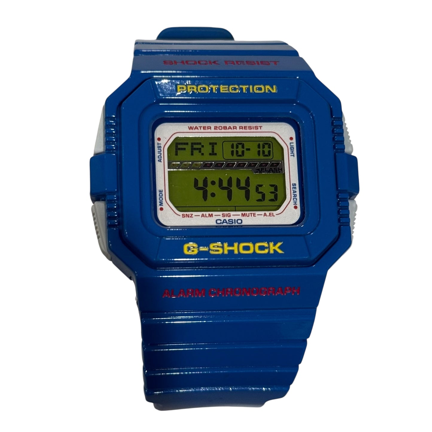 G Shock Blue/White