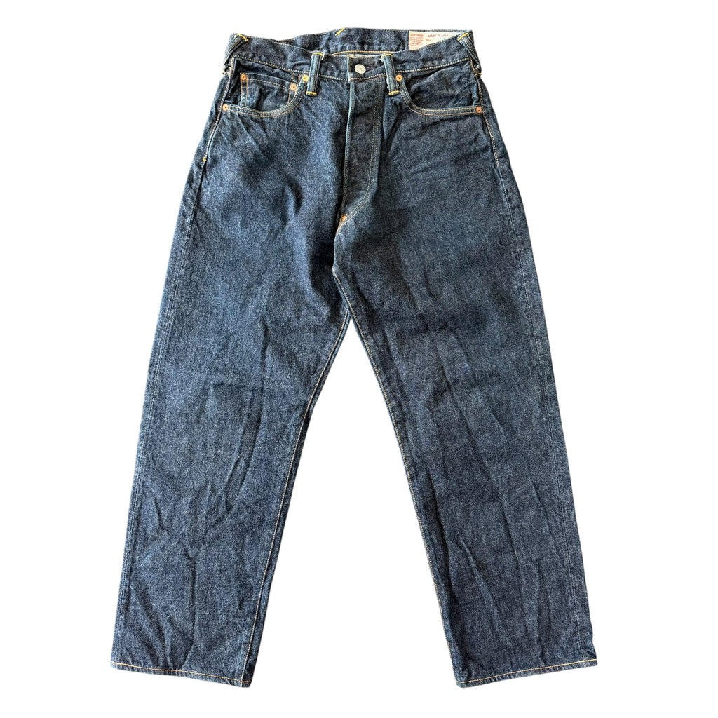 Vintage Evisu Blue/Yellow Jeans