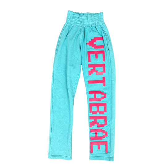 Blue/Pink Vertabrae Sweatpants