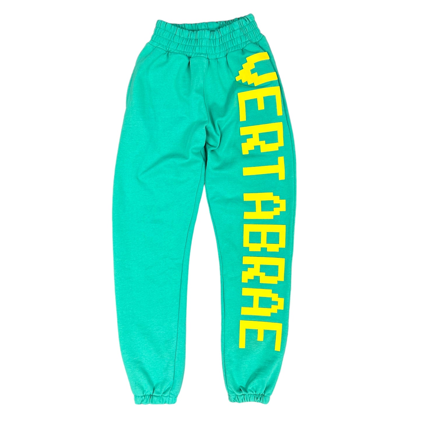 Mint/Yellow Vertabrae Sweatpants