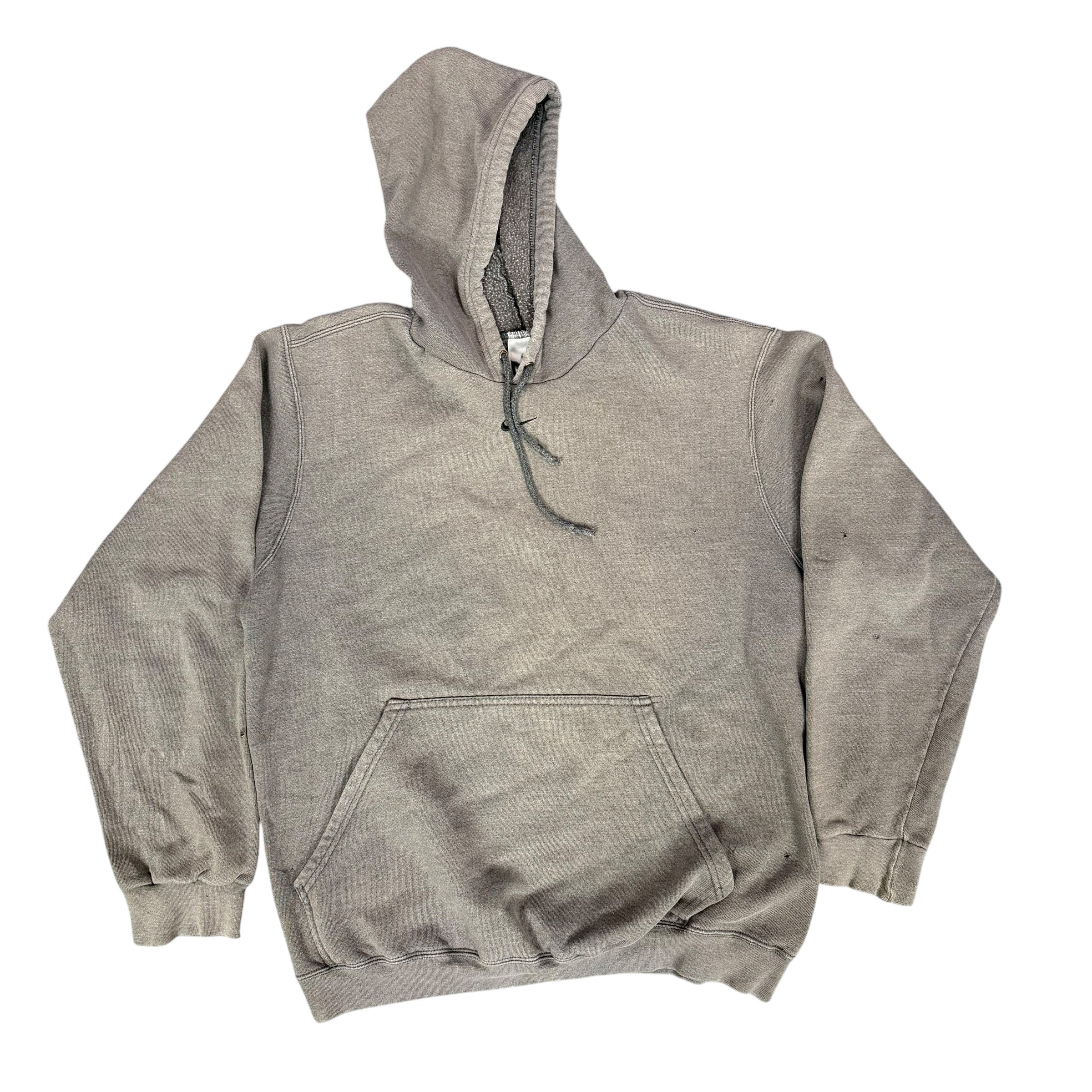 Dark Grey Nike Center Swoosh Hoodie