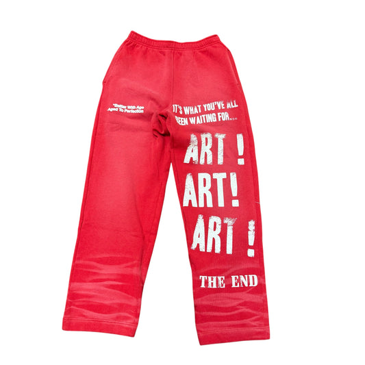 NEW Better With Age Red Sweatpants