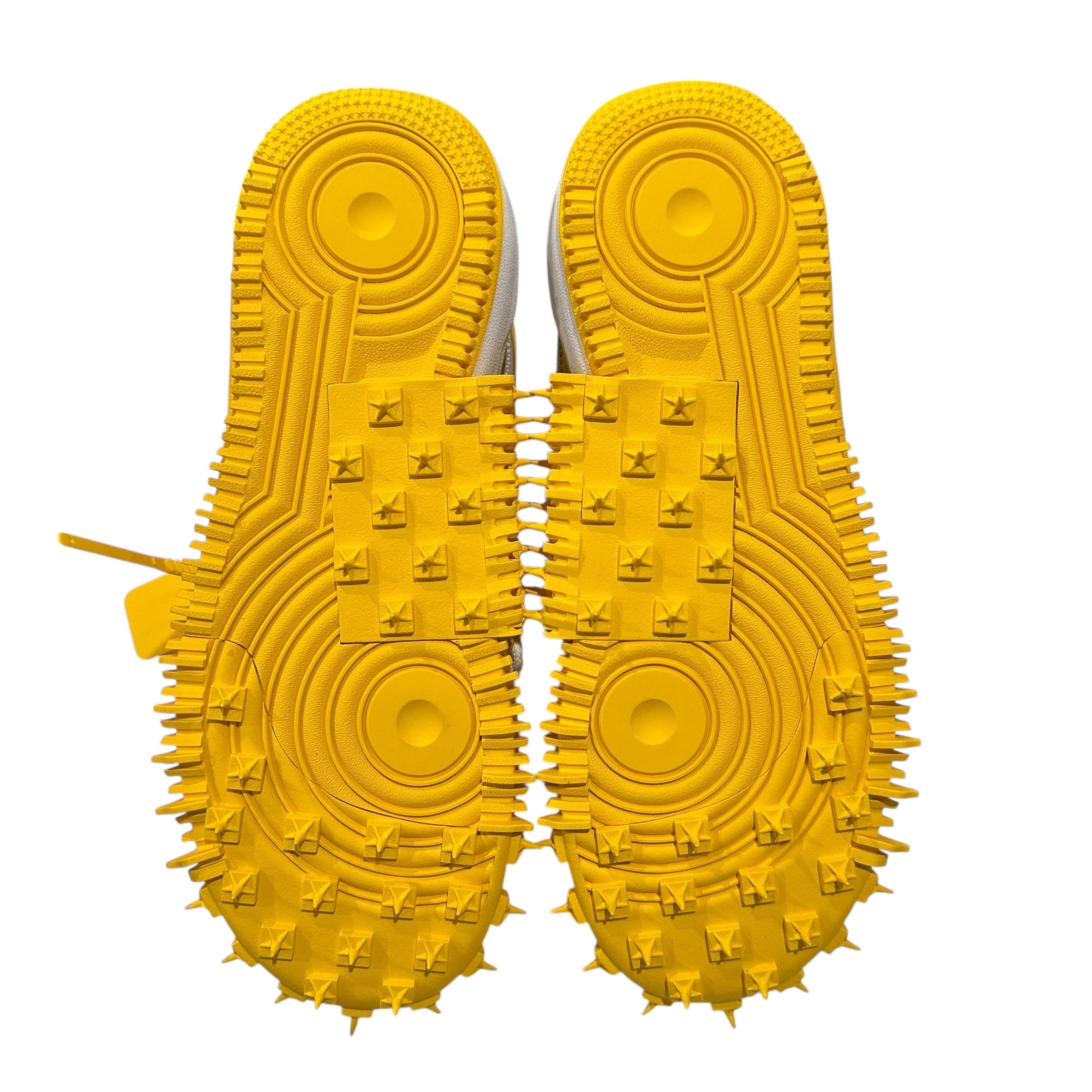 NEW Off White x Air Force 1 Mid Varsity Maize