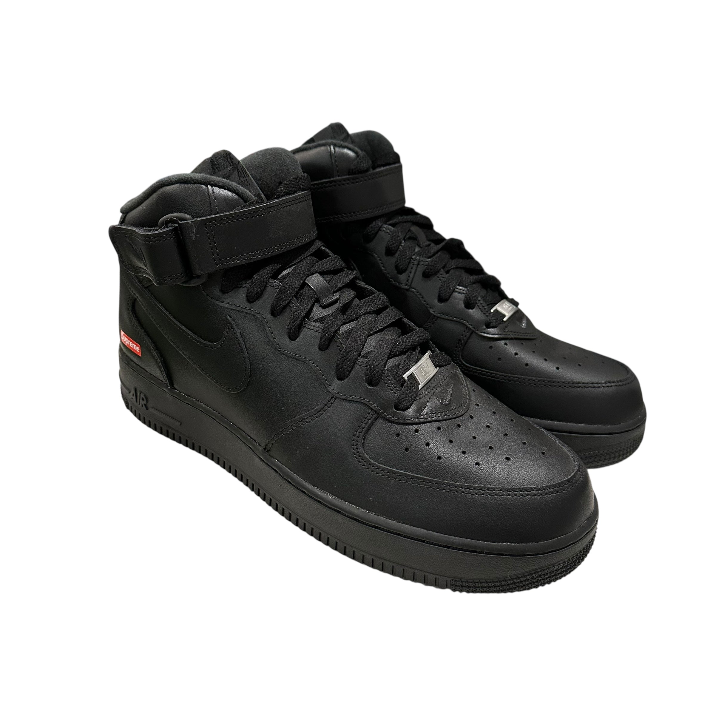 Supreme x Air Force 1 Black Mid 'Box Logo