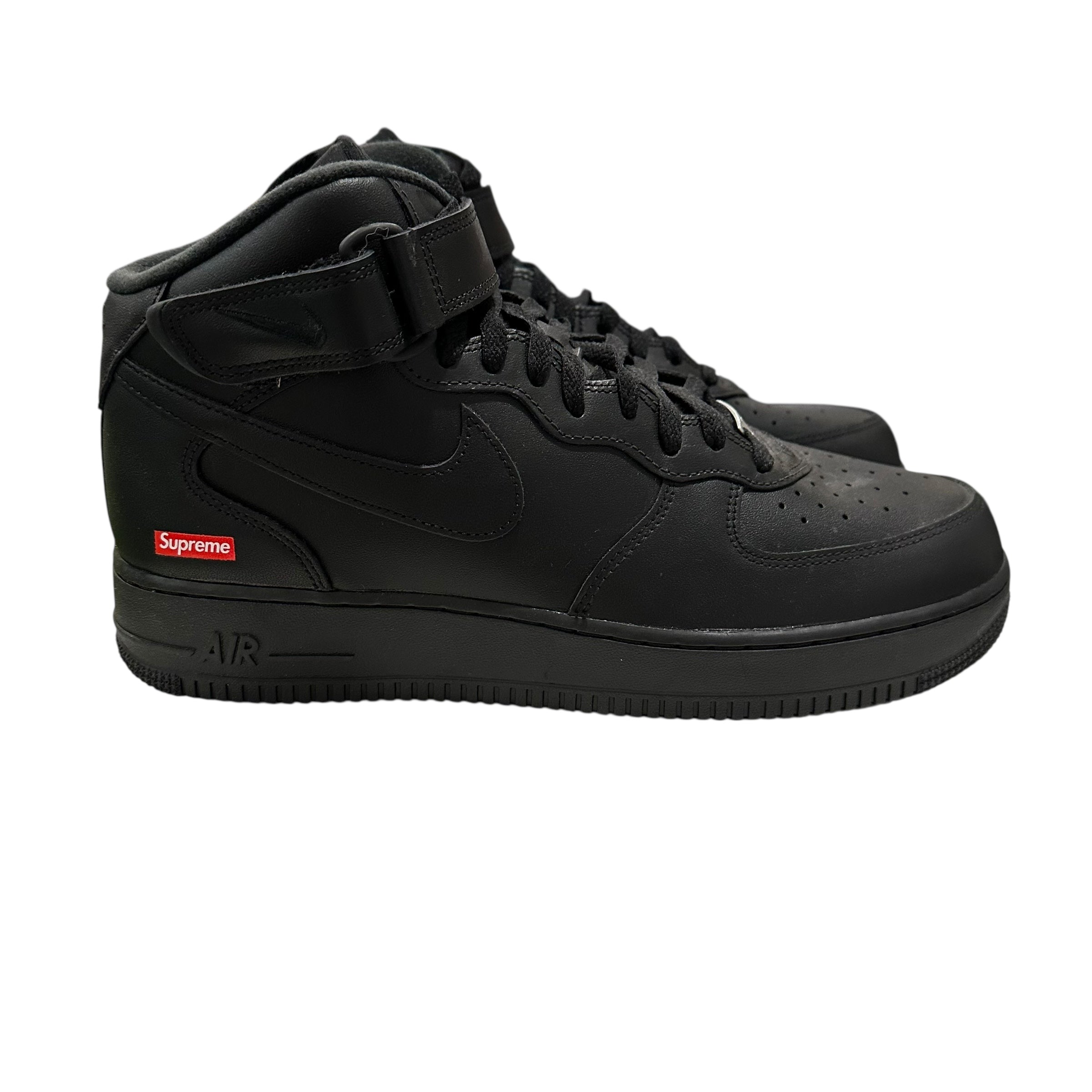Supreme x Air Force 1 Black Mid 'Box Logo