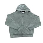 NEW Saint Vanity Green Studded Zip Hoodie