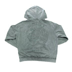 NEW Saint Vanity Green Studded Zip Hoodie