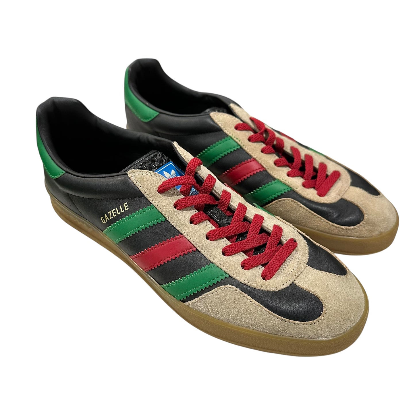 Gucci x Adidas Gazelle Black/Green/Red