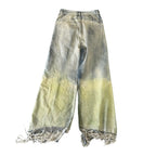 Bela Tailored Distressed Denim