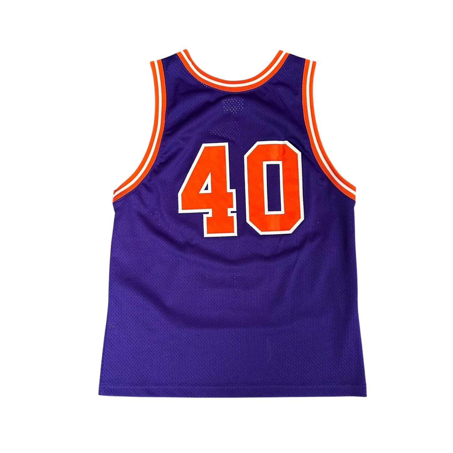 Purple and Orange Supreme Basketball Jersey