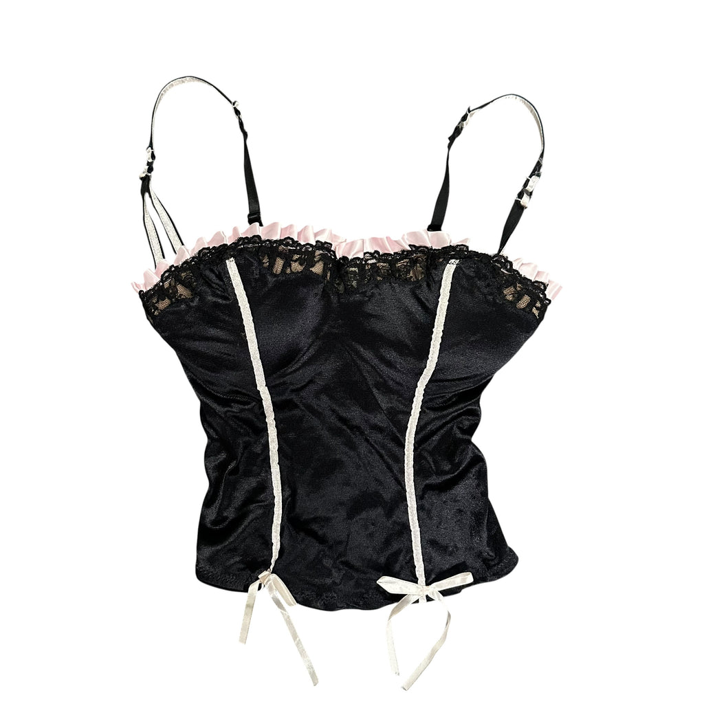Victoria’s Secret Corset Pink/Black FDWMNS