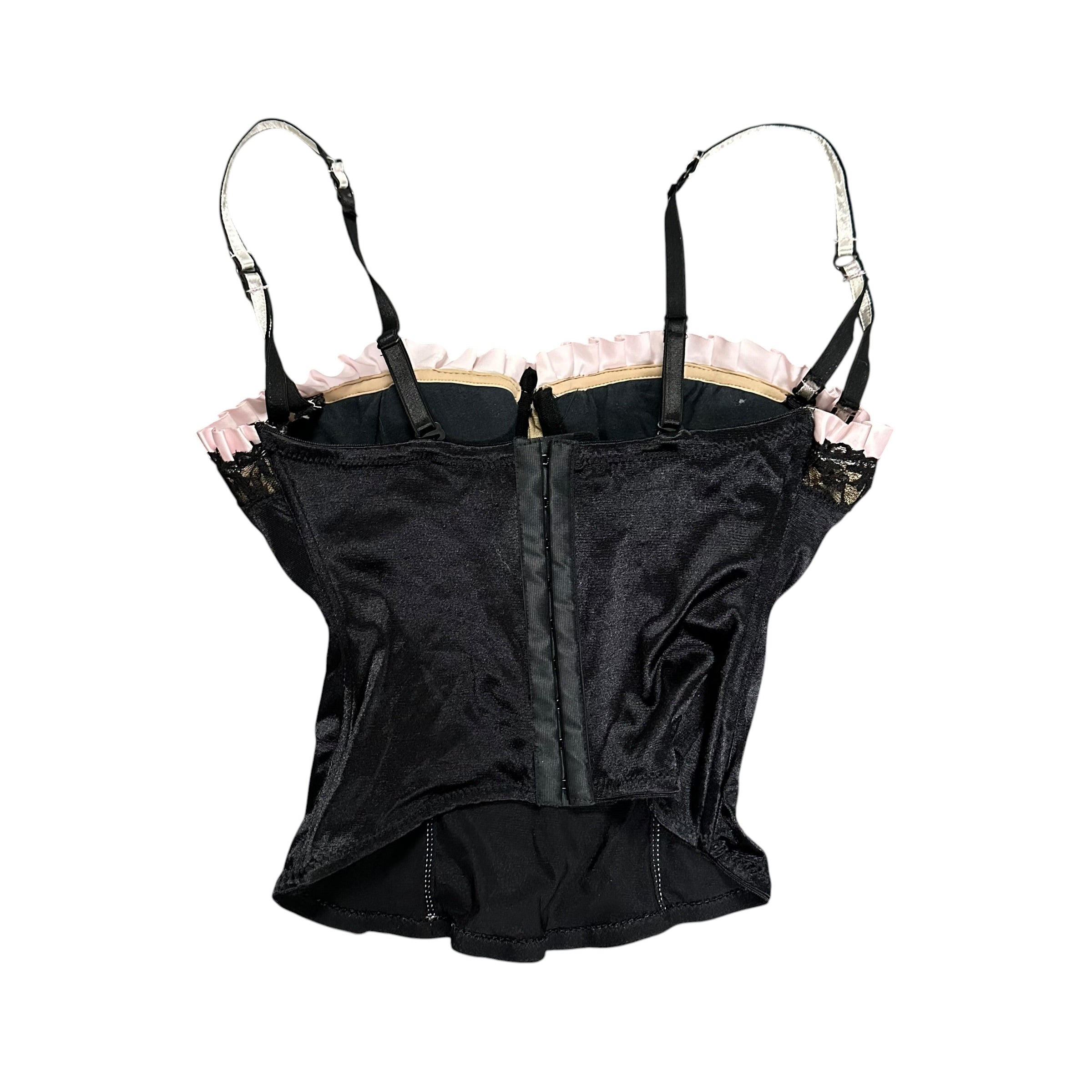 Victoria’s Secret Corset Pink/Black FDWMNS