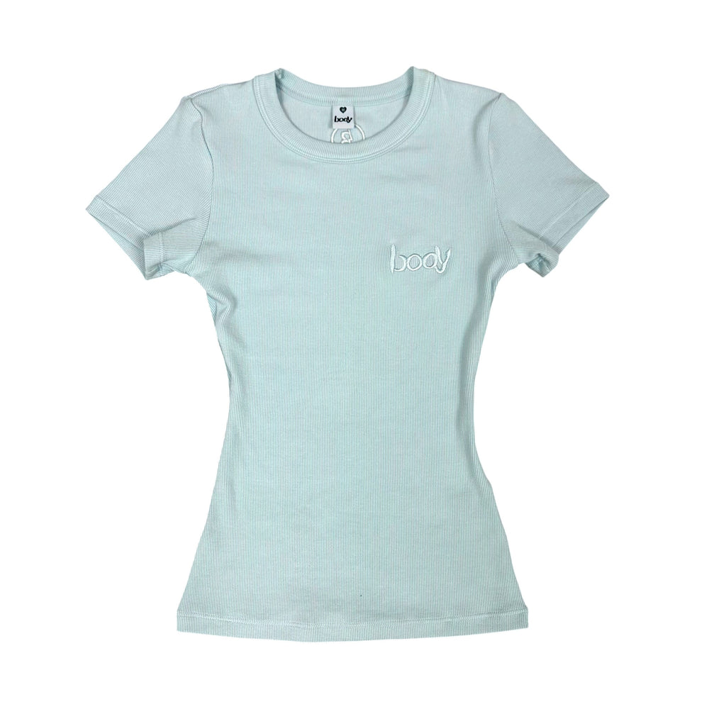 Body by Raven Light Blue Shirt/Skirt Set