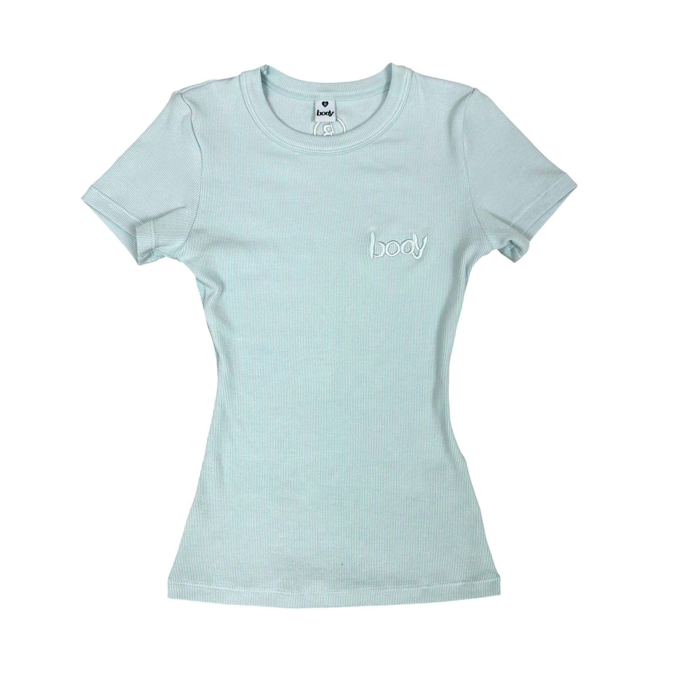 Body by Raven Light Blue Shirt/Skirt Set