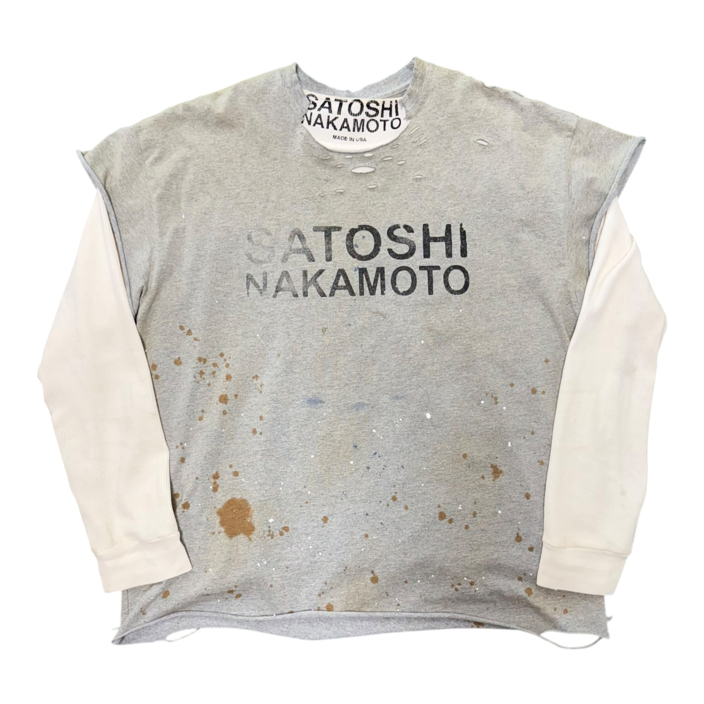 Satoshi Grey Thermal Long Sleeve