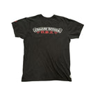 Chrome Hearts Black USA Scroll Pocket Tee