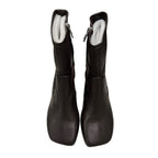 Brown Leather Mihara Heels