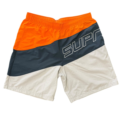 Supreme Curve Orange/Navy Shorts