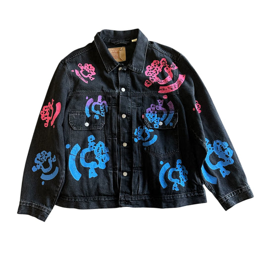 Black Bstroy Denim Tears Jacket