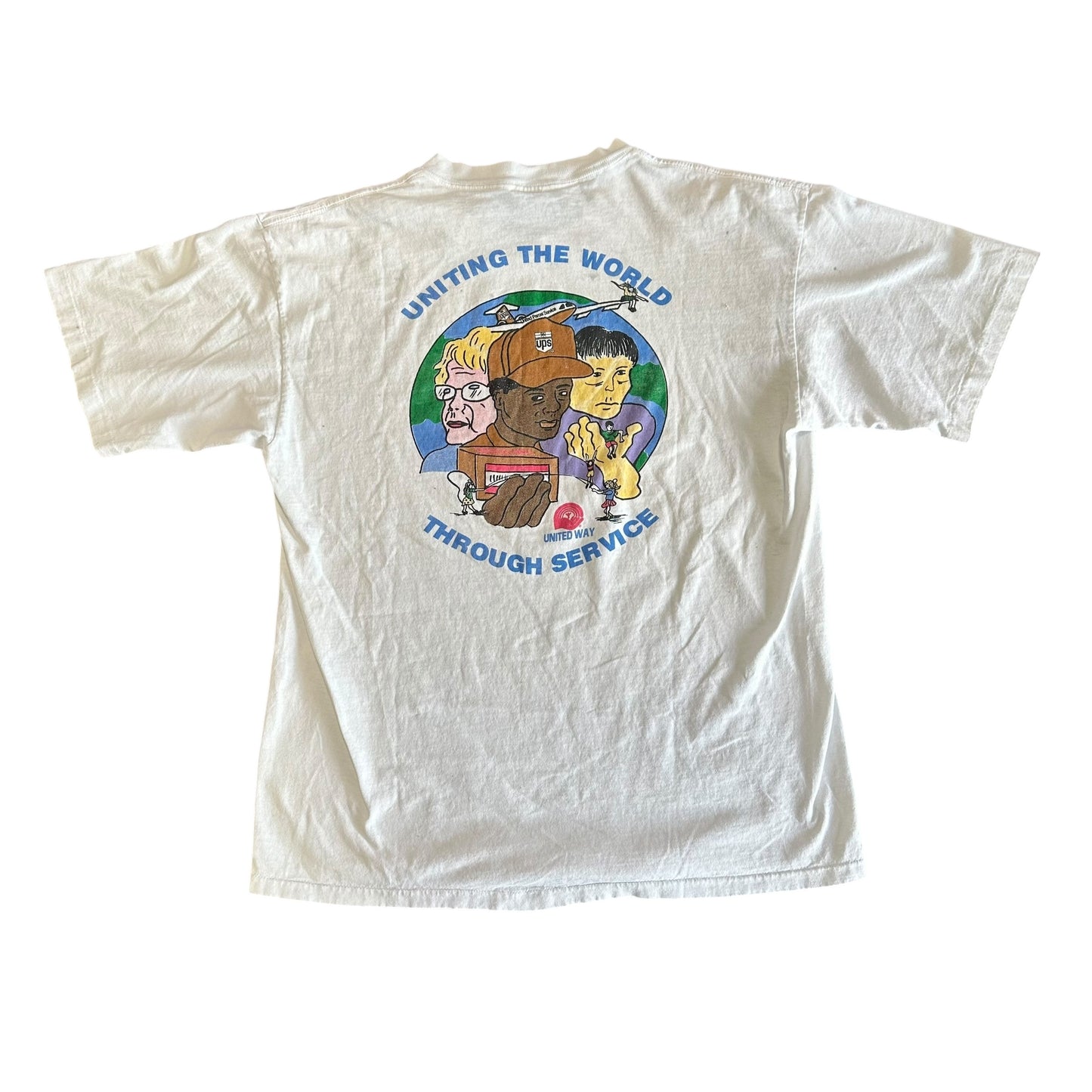 Vintage UPS Uniting The World Tee